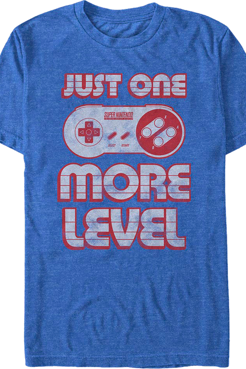 Just One More Level Super Nintendo T-Shirtmain product image