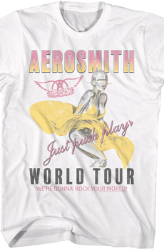 Just Push Play World Tour Aerosmith T-Shirt