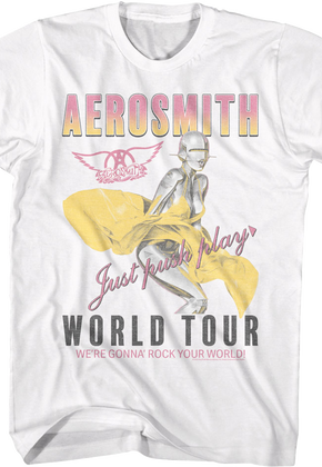 Just Push Play World Tour Aerosmith T-Shirt