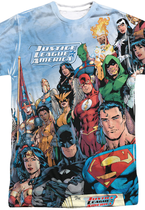 Justice League America Sublimation Shirt