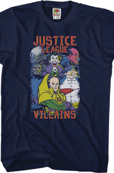 Justice League Villains T-Shirt