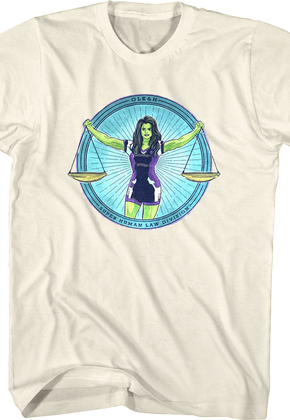 Justice She-Hulk Marvel Comics T-Shirt