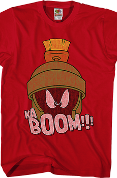 Kaboom Marvin The Martian Looney Tunes T-Shirt