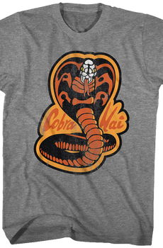 Karate Kid Distressed Cobra Kai Logo T-Shirt