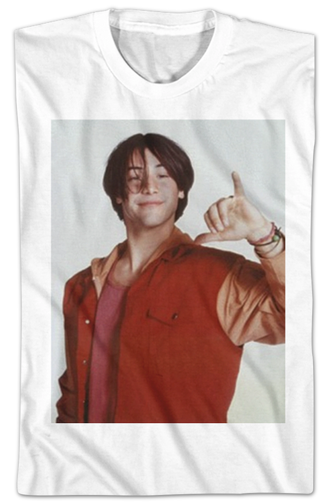 Keanu Reeves Bill and Ted T Shirt