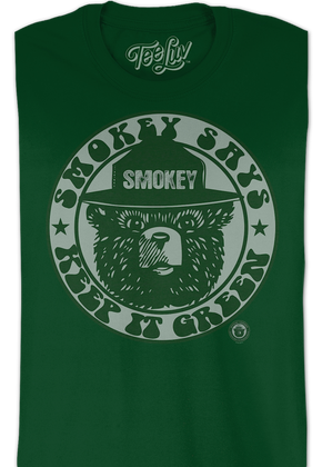 Keep It Green Smokey Bear Long Sleeve Shirt