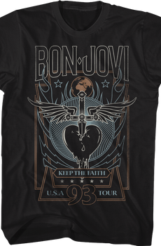 Keep The Faith Tour Bon Jovi T-Shirt