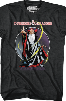 Kelek The Evil Sorcerer Dungeons & Dragons T-Shirt