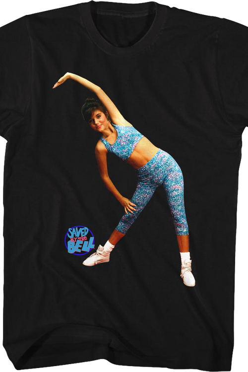 Kelly Kapowski Aerobics Saved By The Bell T-Shirtmain product image
