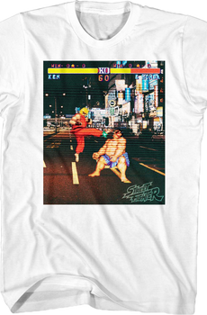 Ken vs E. Honda Street Fighter T-Shirt