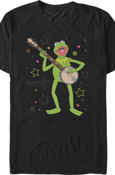Kermit The Frog Banjo Superstar Muppets T-Shirt