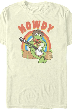 Kermit The Frog Howdy Muppets T-Shirt