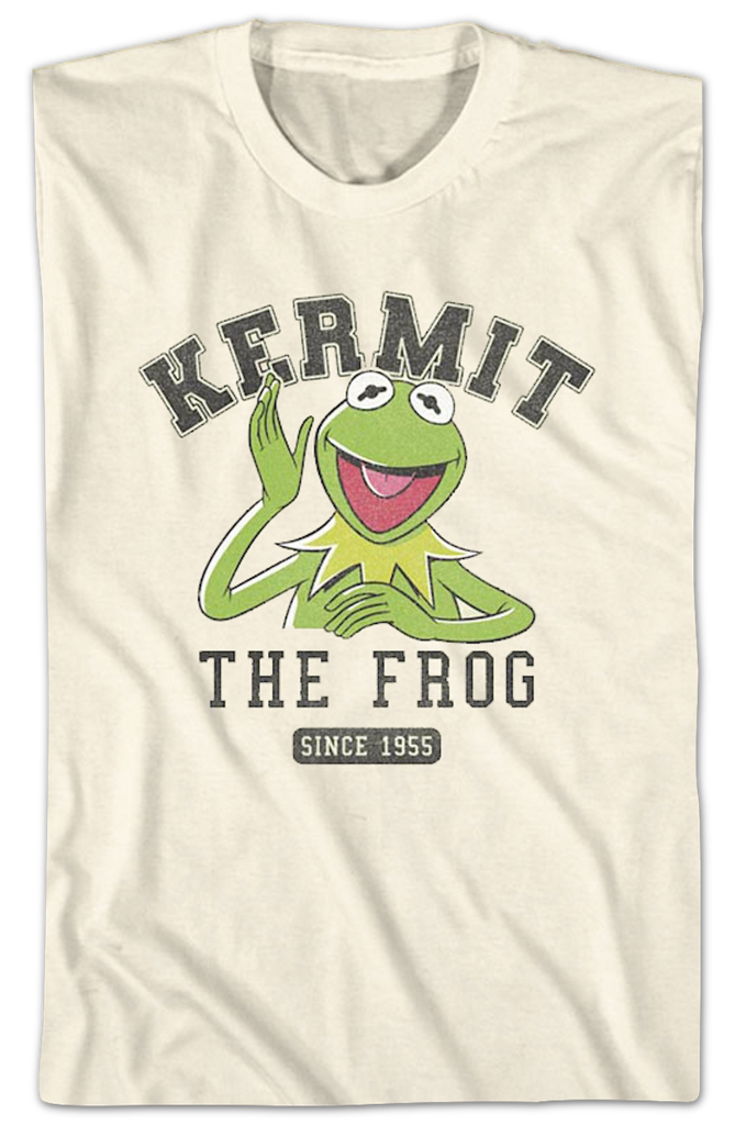 thumbnail image 2 of T-Shirt Kind Kermit Der Frosch Frog Antik Muppet Piggy 2 of 12