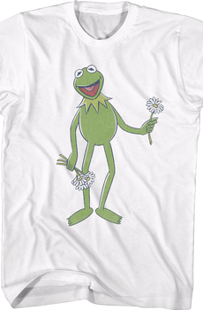 Kermit's Flowers Muppets T-Shirt
