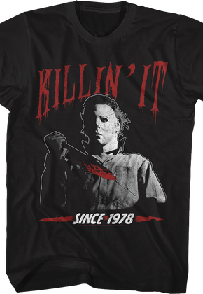Killin' It Since 1978 Halloween T-Shirt