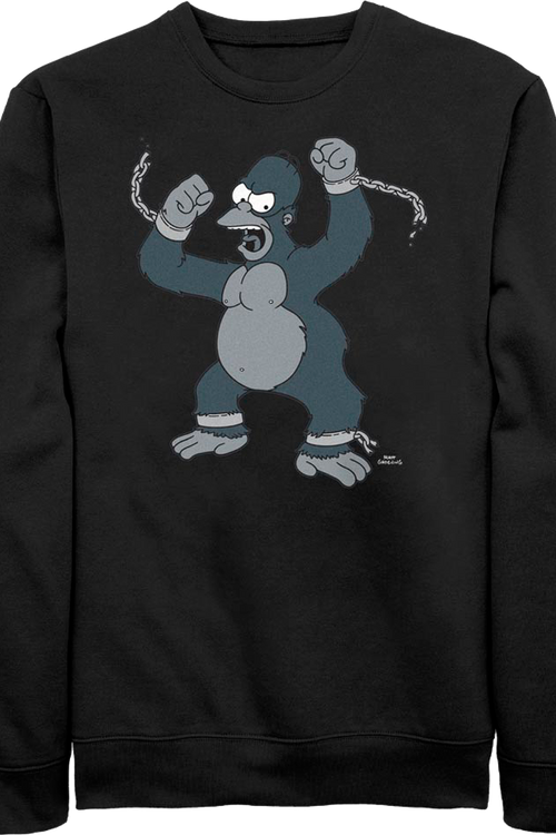 King Homer The Simpsons Sweatshirtmain product image