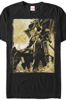 King's Throne Black Panther T-Shirt