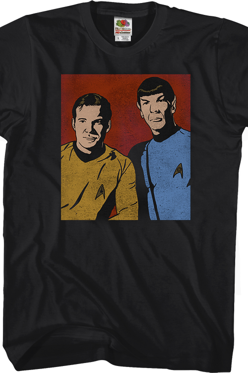 Kirk and Spock Star Trek T-Shirtmain product image