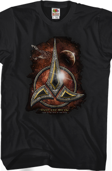 Klingon Crest Star Trek The Next Generation T-Shirt