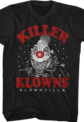 Klownzilla Klose-Up Killer Klowns From Outer Space T-Shirt