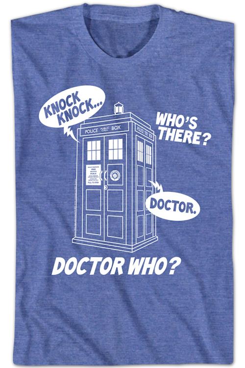 Knock Knock Doctor Who Shirtmain product image