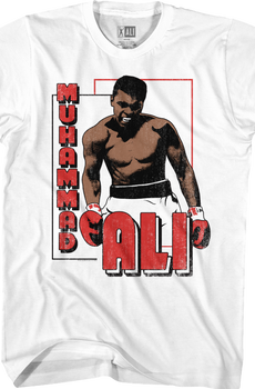 Knockout Pose Muhammad Ali T-Shirt