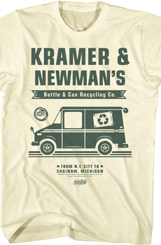 Kramer and Newman's Recycling Co. Seinfeld T-Shirt