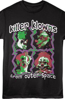 Krazy Frames Killer Klowns From Outer Space T-Shirt