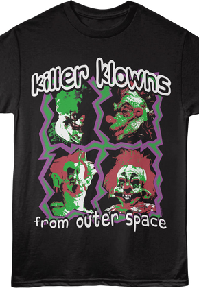 Krazy Frames Killer Klowns From Outer Space T-Shirt