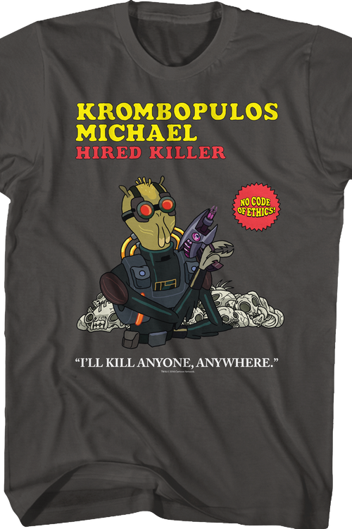 Krombopulos Michael Rick and Morty T-Shirtmain product image