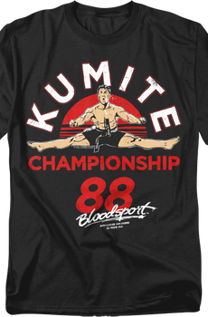 Kumite Championship Bloodsport T-Shirt