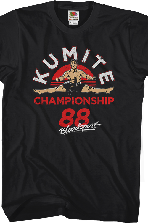 Kumite Championship Bloodsport T-Shirtmain product image