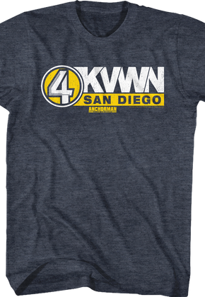 KVWN Logo Anchorman T-Shirt