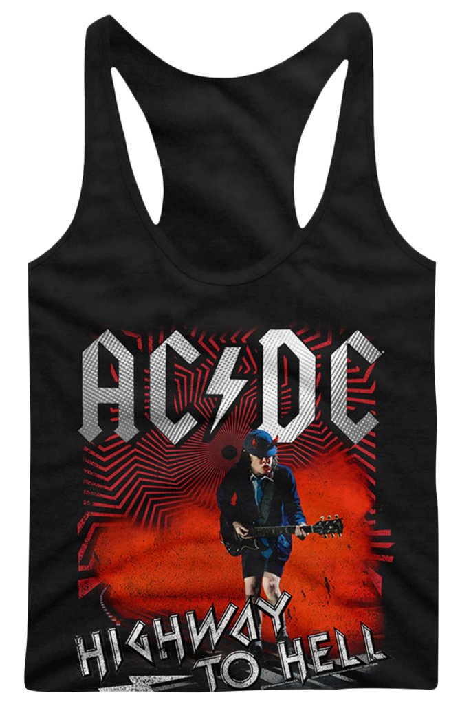 Official AC/DC Angus NYC Lightning Fan Gift T-Shirt