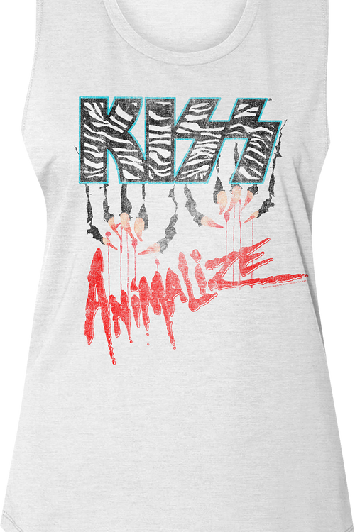 Ladies Animalize KISS Sleeveless Crewneck Shirtmain product image