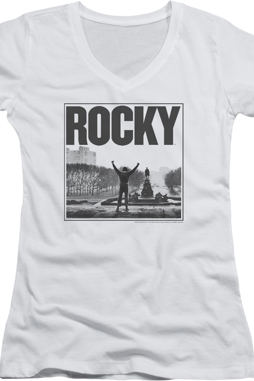 Ladies Arms Raised Rocky V-Neck Shirtmain product image