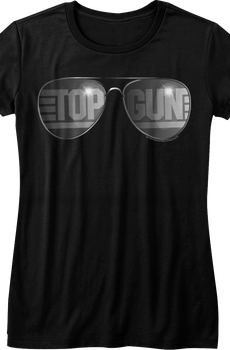Womens Aviator Sunglasses Top Gun Shirt