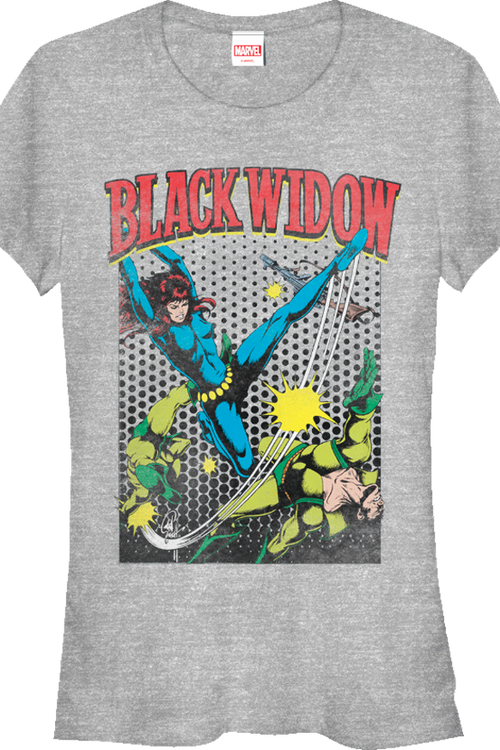 Ladies Black Widow Kick T-Shirtmain product image
