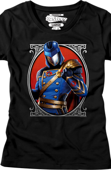 Womens Cobra Commander Classic Pose GI Joe Shirt