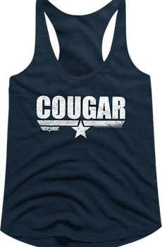 Ladies Cougar Top Gun Racerback Tank Top