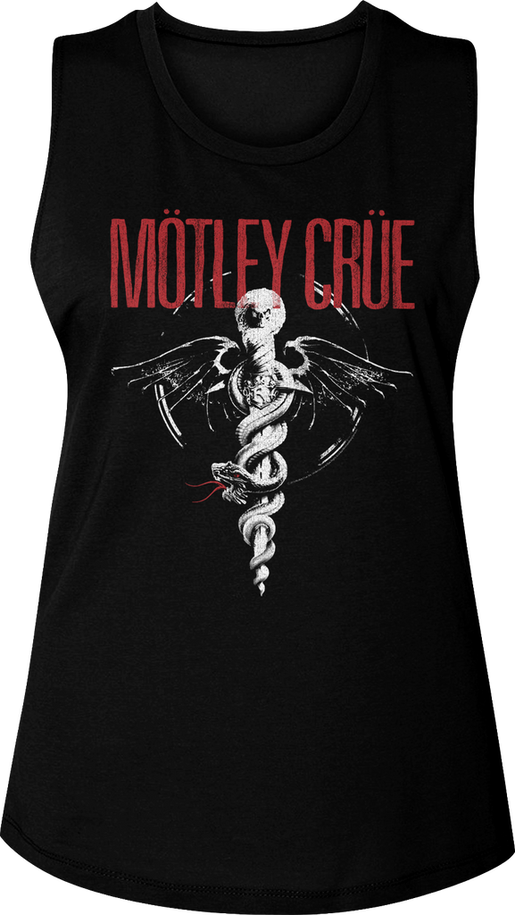 Ladies Dr. Feelgood Motley Crue Muscle Tank Top