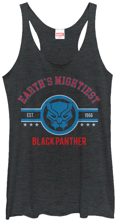 Ladies Earth's Mightiest Black Panther Tank Topmain product image