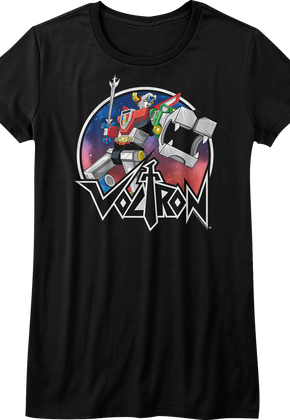 Womens Formed Defender of the Universe Voltron Shirt