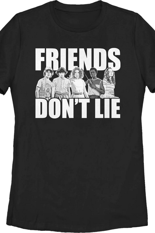 Womens Friends Don't Lie Stranger Things Shirtmain product image