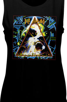 Ladies Hysteria Def Leppard Muscle Tank Top