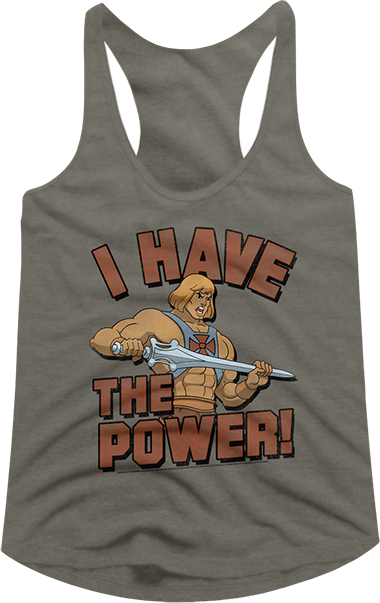 Ladies I Have the Power Masters of the Universe Racerback Tank Topmain product image