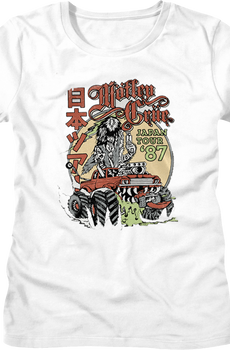 Womens Japan Tour '87 Motley Crue Shirt