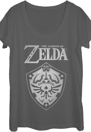 Ladies Legend of Zelda Scoopneck Shirt