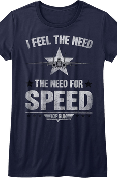 Womens Need For Speed Top Gun Shirt