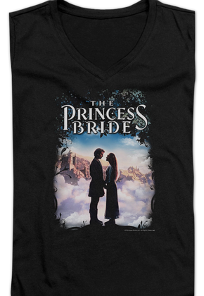 Ladies Poster Princess Bride V-Neck Shirt